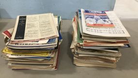 Group of Vintage Sheet Music Collections