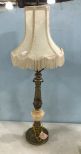 Modern French Style Antiqued Lamp