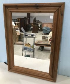 Pine Framed Wall Mirror