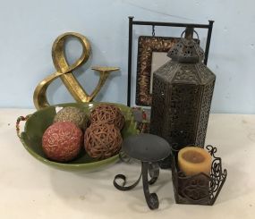 Group of Decorative Items