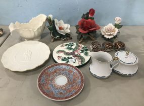 Group of Ceramic and Porcelain Pottery