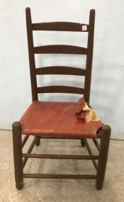 Early Ladder Back Kitchen Chair