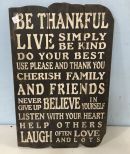 Prier 1 Imports Thankful Panel