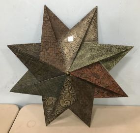 New Tin Star Hanging Wall Art