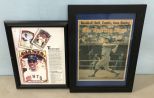 Willie Mays Print and The Sporting News Atlanta Braves