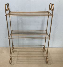 Three Tier Small Metal Stand