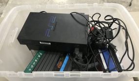 PS2 Console and Games