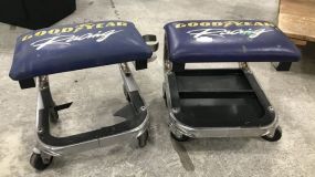 Two Good Year Car Rolling Carts