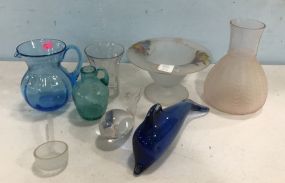 Group of Glass Pieces