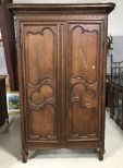 19th Century French Louis XV Style Marriage Armoire