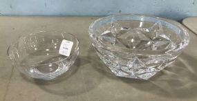 Pair of Tiffany & Co Crystal Bowls 