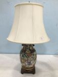 Antique Asian Style Vase Lamp