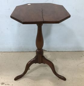 Antique Walnut English Pedestal Table