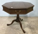 Henkel Harris Octogan pedestal Table