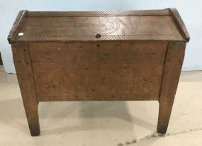 Antique English Style Coffer Trunk