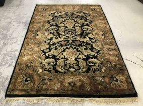 Agra India Hand Made Wool Area Rug