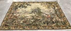 Large Hanging Tapestry of Autumn and Winter