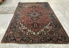 Hand Woven Heriz Persian Rug