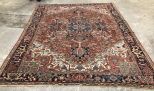 Large Heriz Style Area Rug