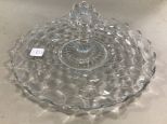 Fostoria Glass Sand which Server