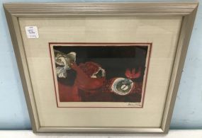 Alvar Sunol Hand Signed Lithograph