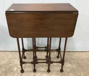 Small Antique Drop Leaf Gate Leg Table