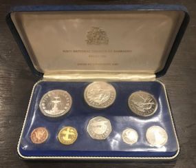 First National Coinage of Barbados Proof Set