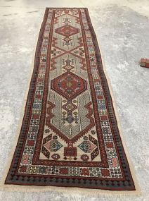 Hand Woven Wool Persian Runner