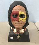 Quality Statue Crafters Handed Crafted Comanche Sculpture