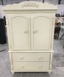 Modern Painted P.J. Kids Armoire