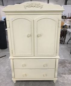 Modern Painted P.J. Kids Armoire