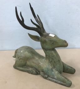 Decorative Metal Deer Statue