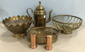 Collection of Brass Decor Pieces