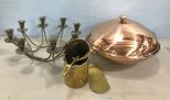 Decorative Group of Brass