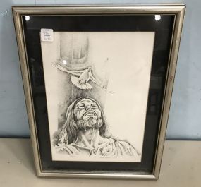 Jesus Print Artist Proof Signed
