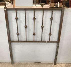 Twin Size Metal Head Board