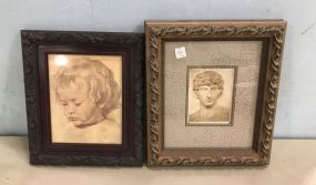 Two Decorative Framed Prints