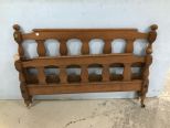 Maple Colonial Style Full Size Bed