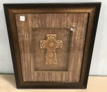Paragon Picture Gallery Shadow Box Cross Framed