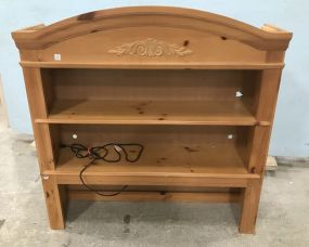 Broyhill Pine Hutch Top