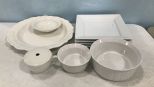 White Ironstone Serve Ware