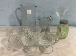 Group of Glassware Pieces