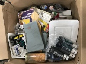 Box Lot of Arts & Crafts Supplies