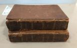 Leather Bound Shakespeare 2 Volumes