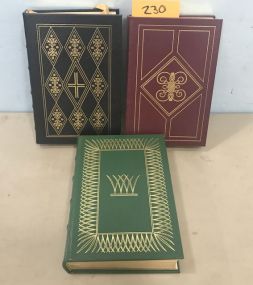 Three Gold Bound Books