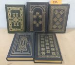 Five Gold Bound Books