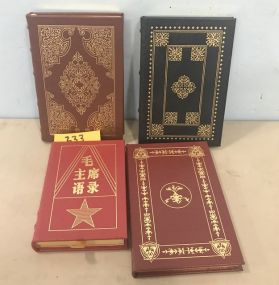 Four Gold Bound Books