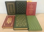 Six Gold Bound Books