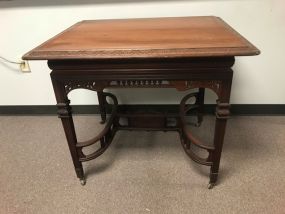 Victorian Style Library Table