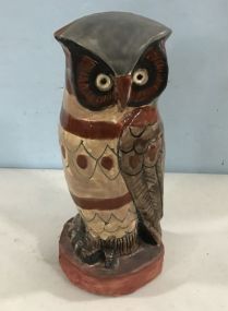 Wolfe Studios Large Ceramic Owl